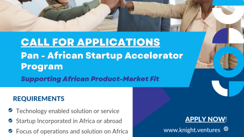 Knight Ventures Pan African Startup Accelerator Program