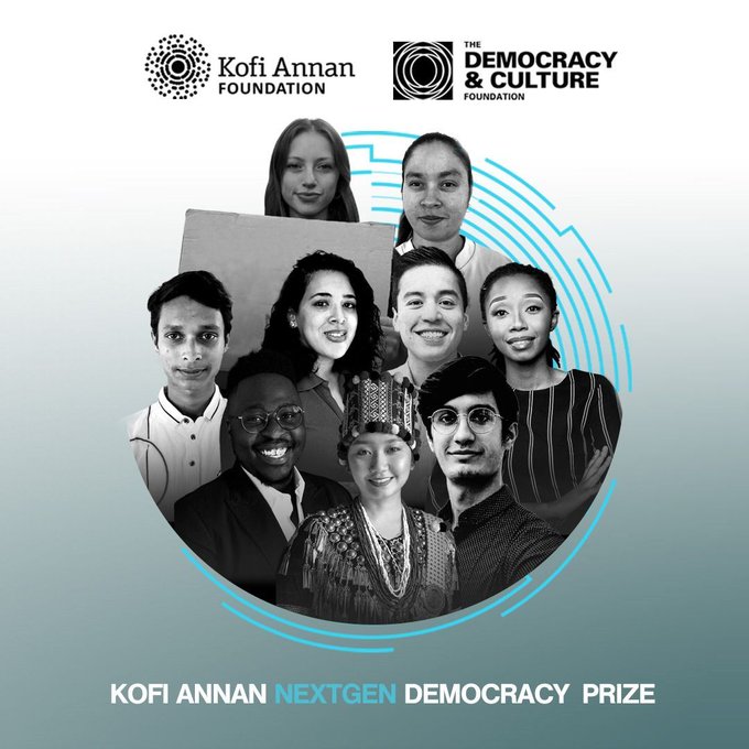Call for Applications: Kofi Annan NextGen Democracy Award 2024 |USD 10,000 Prize