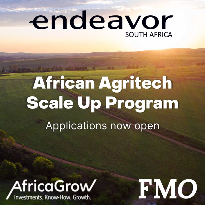 Call for Applications: Endeavor African Agritech Scale Up