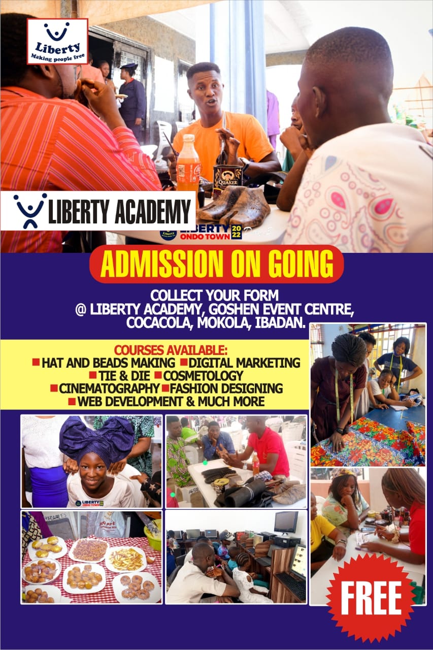 APPLY NOW LIBERTY ACADEMY 4TH BATCH ADMISSION IS NOW OPEN