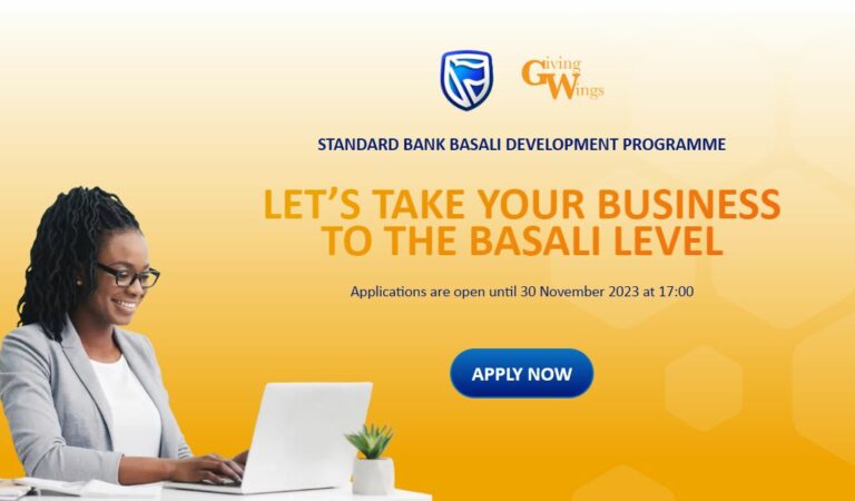Standard Bank Basali Development Programme 2024 for South African female entrepreneurs