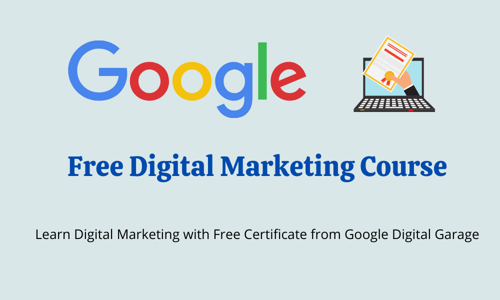 Free Digital Marketing Course on Google for 2023 | Free Certificate