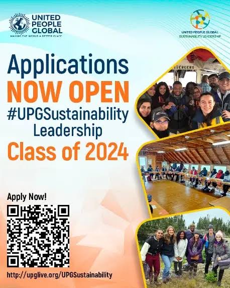 Fully Funded United People Global and Sustainability Leadership Class of 2024 |Open to all nationalities