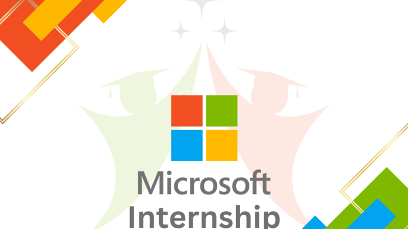 Apply Now: Microsoft Internship 2024 |Free Verified Certificate