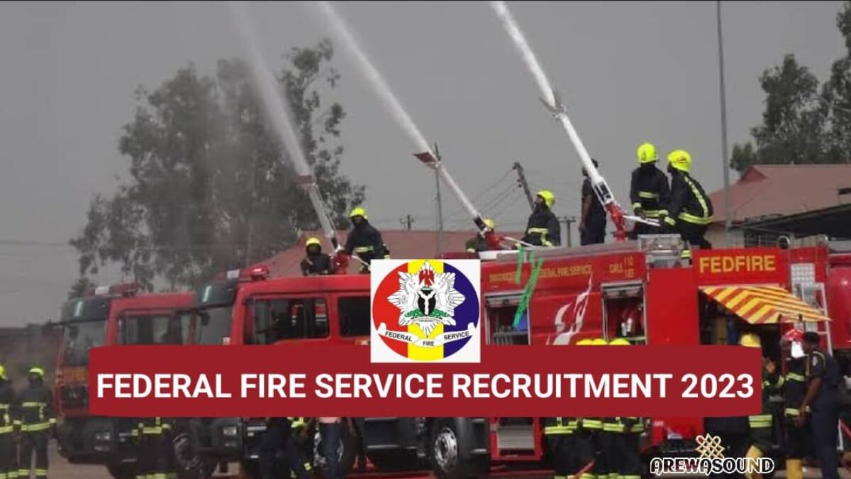 Link to Apply For Federal Fire Service FFS Recruitment 2024