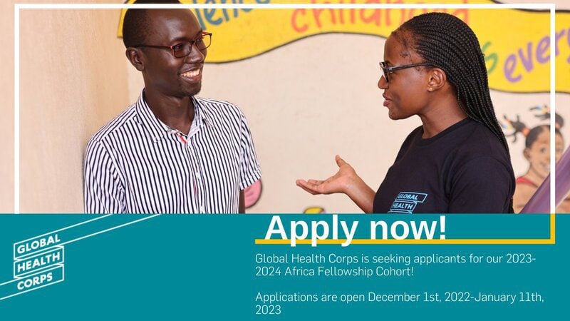 Global Health Corps Sub-Saharan Africa Fellowship Program for Young Professionals 2024/2025 (Fully Funded)