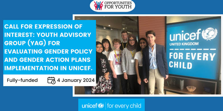 Youth Advisory Group (YAG) For Evaluating Gender Policy And Gender ...