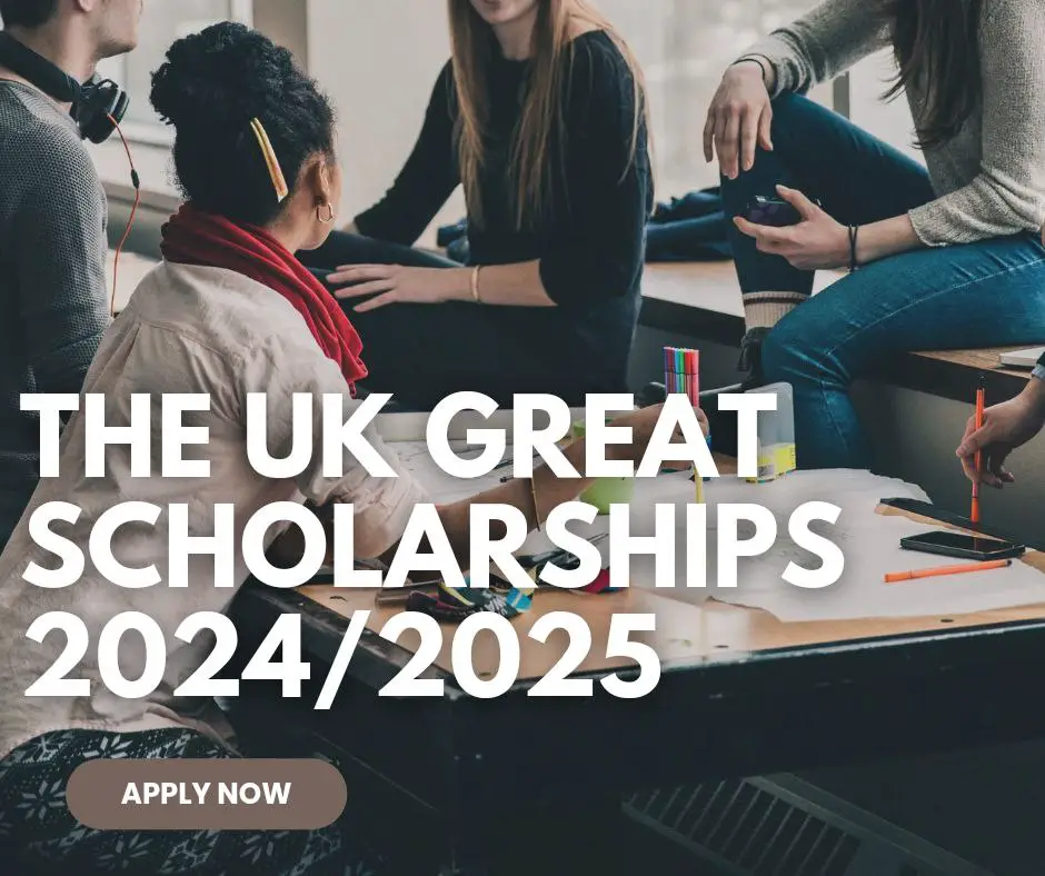 UK Great Scholarships 2024/2025 For Developing Countries
