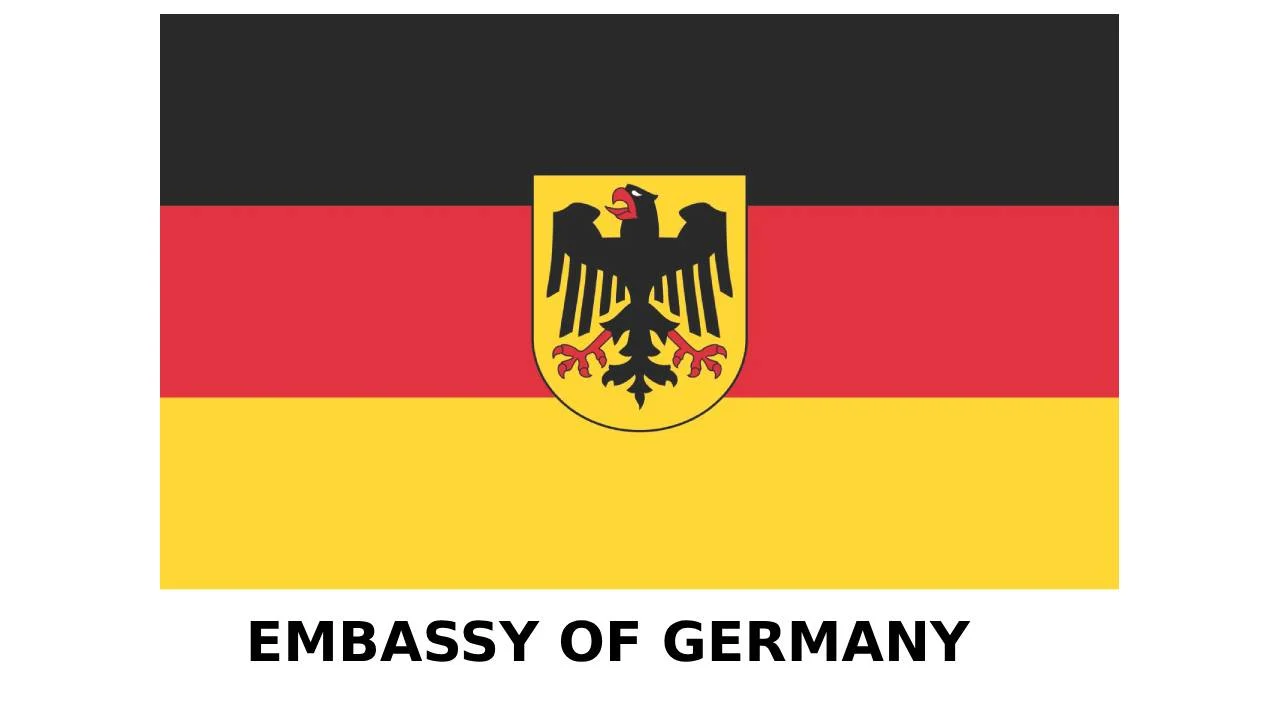 Germany Embassy recruitment: Open Jobs/Online application