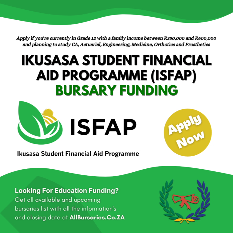 The Ikusasa Student Financial Aid Programme for South African students