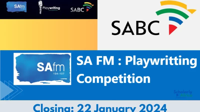 SABC Playwriting Competition 2024 | STAND TO WIN R50,000 CASH