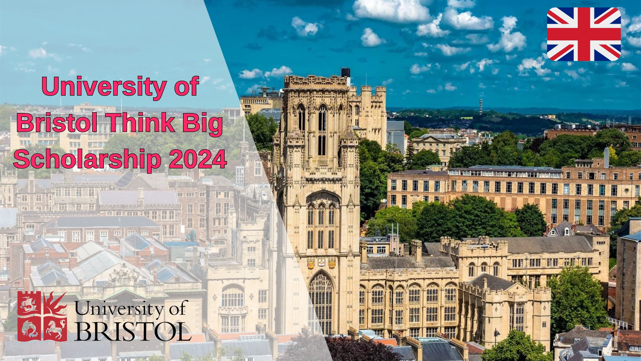 University of Bristol Masters Scholarship 2024