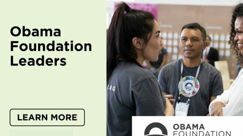 Fully Funded Obama Leaders Program in 2024 |Open to diverse nationalities