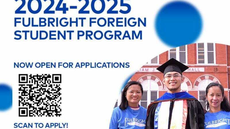 Fulbright Foreign Scholarships 2024/2025 In USA For 4,000 Students (Masters & PhD)