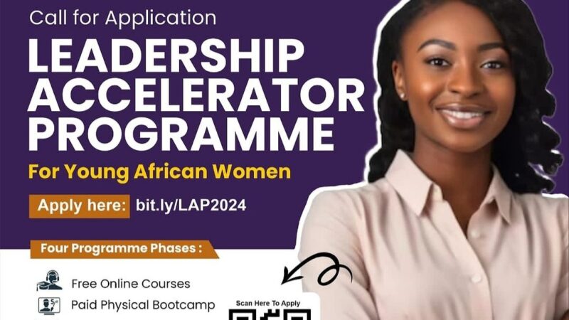 LEAP Africa’s Leadership Accelerator Programme for Young African Women