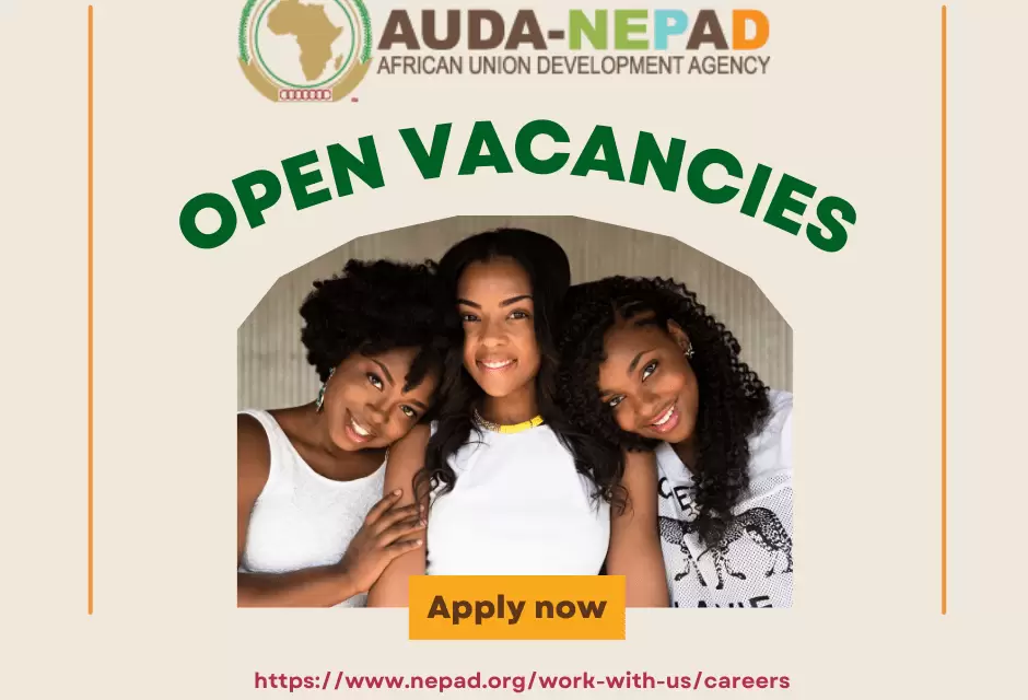 African Union Development Agency (AUDA-NEPAD) Young Professionals Programme 2024 for Young Africans