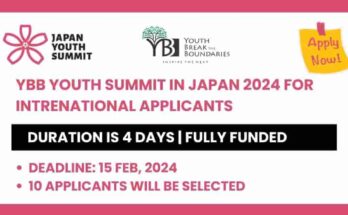 Japan Youth Summit 2024 | Osaka 1-4 July | JYS 2024