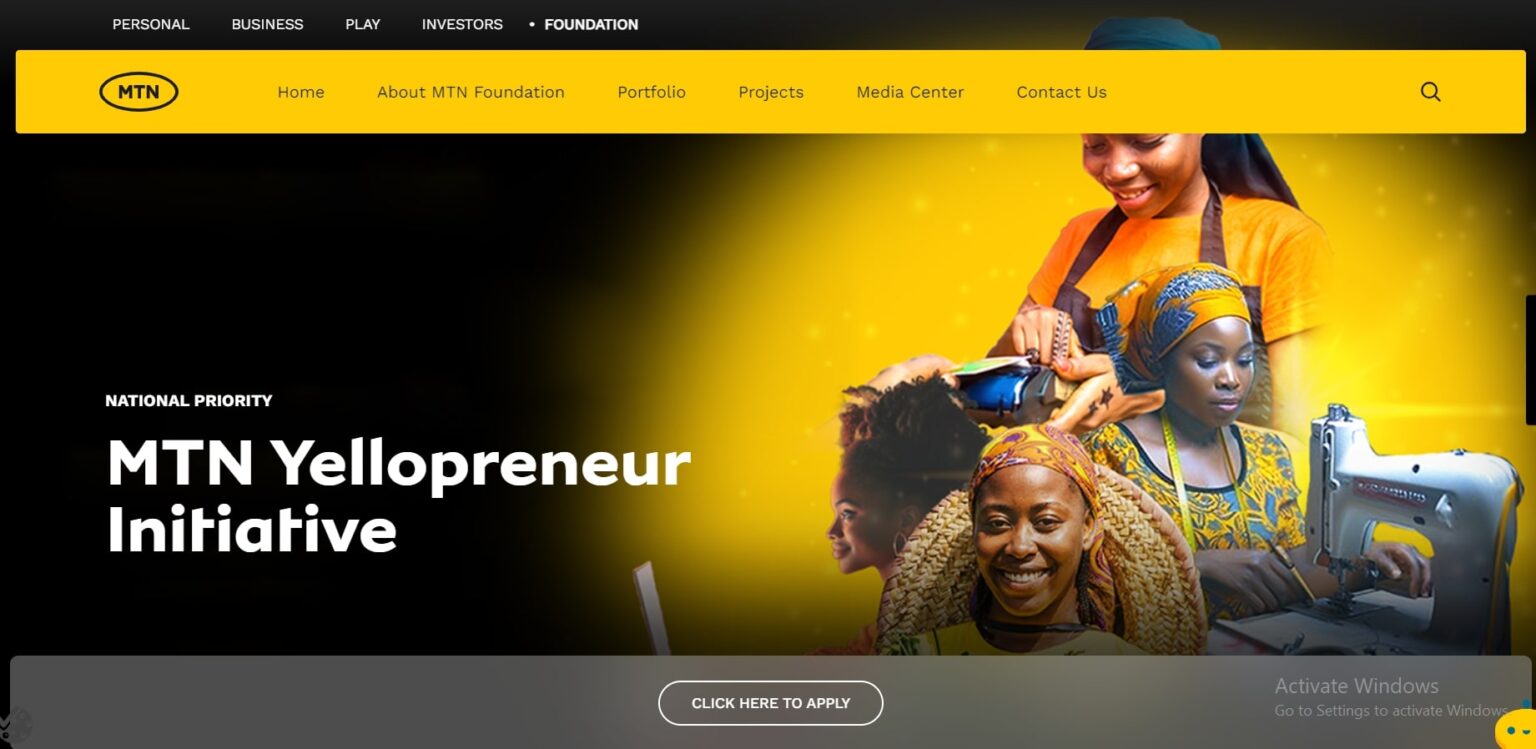 Call for Applications: MTN Foundation Yellopreneur Grant and Loan 2024 for Female Entrepreneurs