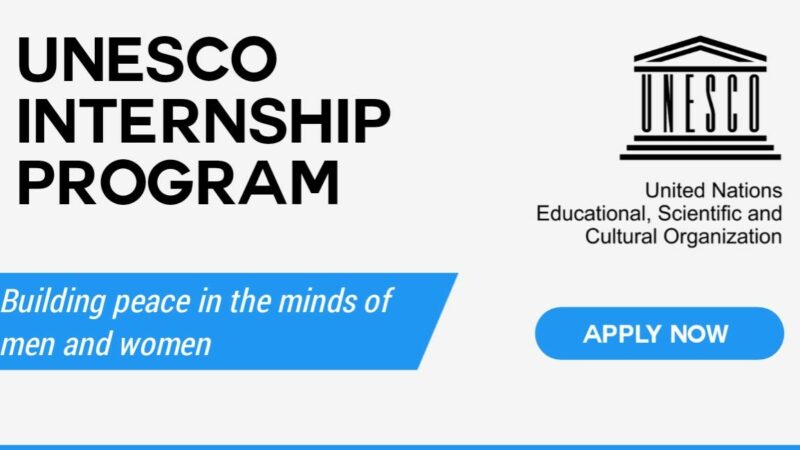 Call for Applications: UNESCO International internship 2024