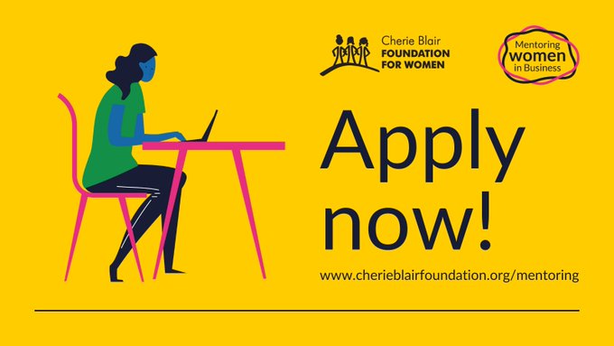 Call for Applications: Cherie Blair Mentoring Women in Business Programme 2024