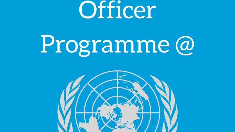 THE UNITED NATIONS JUNIOR PROFESSIONAL OFFICER PROGRAMME 2024 / (UN JPO) FOR YOUNG GRADUATES.